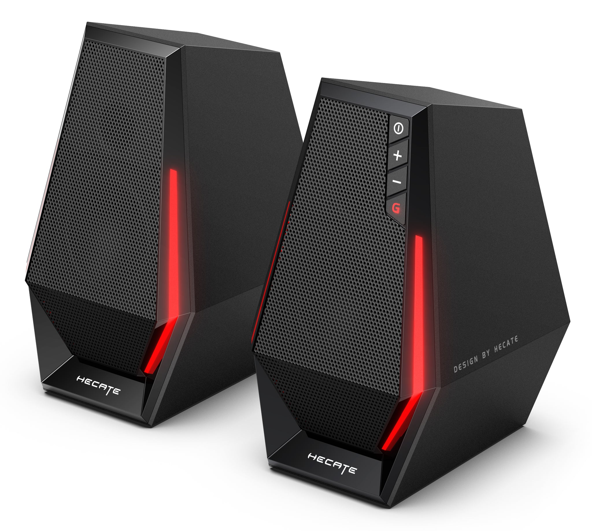 Edifier Hecate G1500 SE Red LED Gaming 2.0 Speaker Set - Black