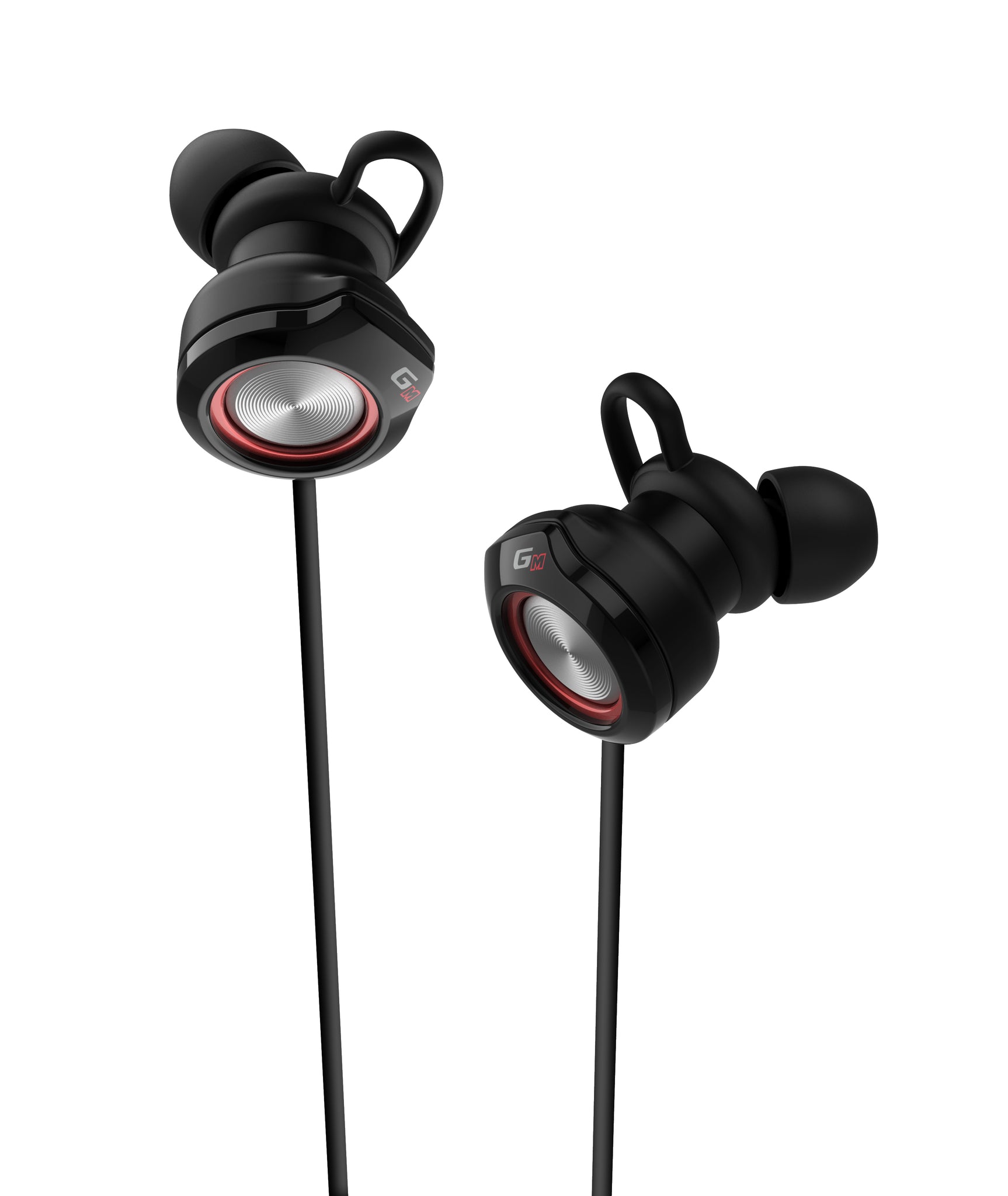 Edifier GM3SE In-Ear Gaming Earphones With Detachable Microphone For PC / Android / IOS & PS4 - Black / Red
