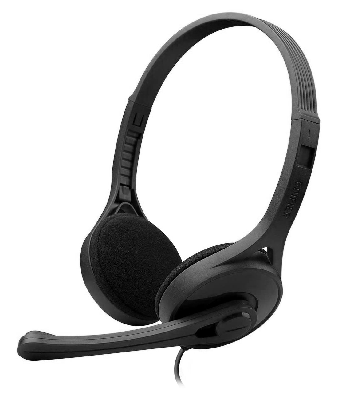 Edifier K550 PC / Laptop / Computer Wired 3.5mm Headset With Microphone - Black