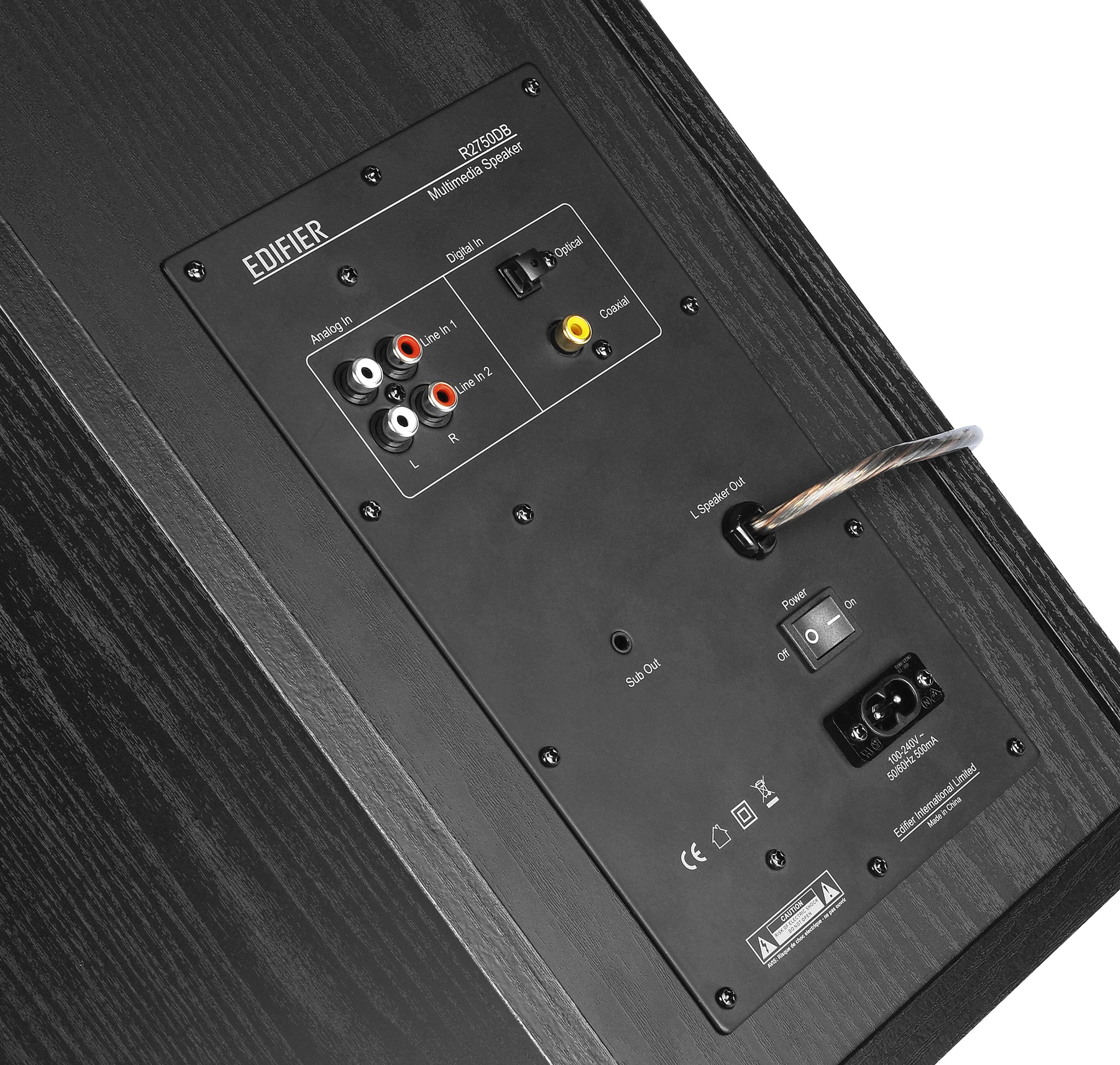 Edifier R2750DB Active 2.0 Bluetooth Bookshelf Speaker Set - Black