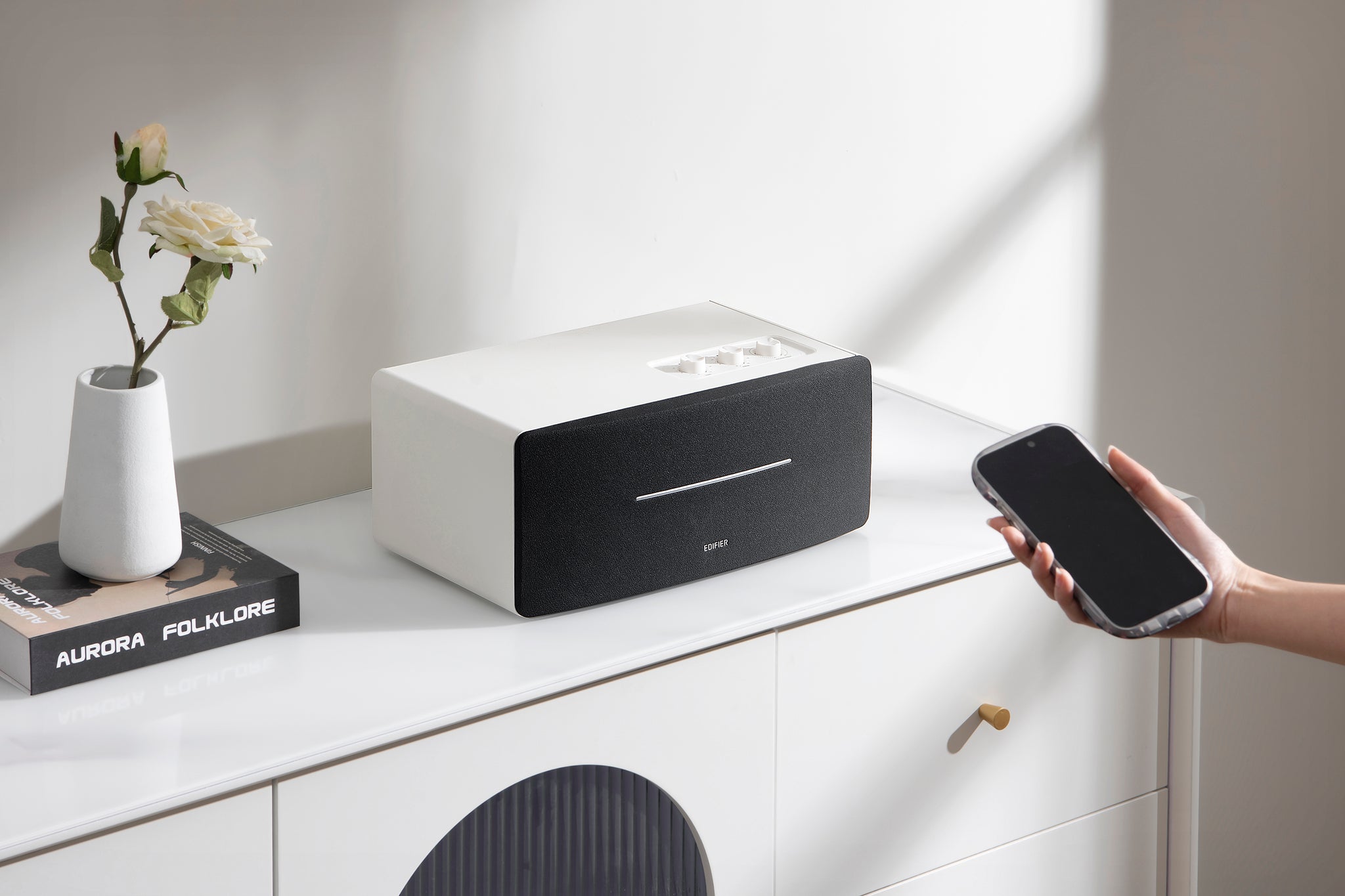 Edifier D12 2.1 Stereo Bluetooth Speaker - White