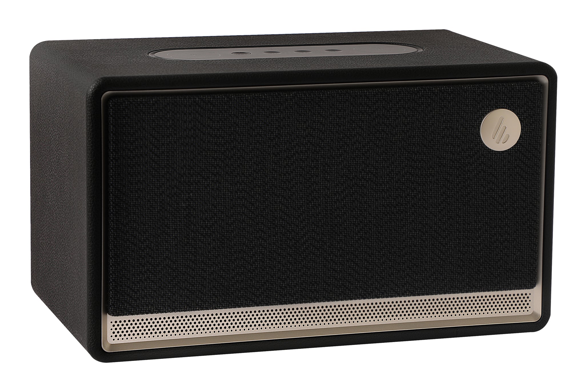 Edifier ES300 Tabletop Bluetooth Hi-Res Airplay 2 Speaker With Built In Battery - Black Walnut