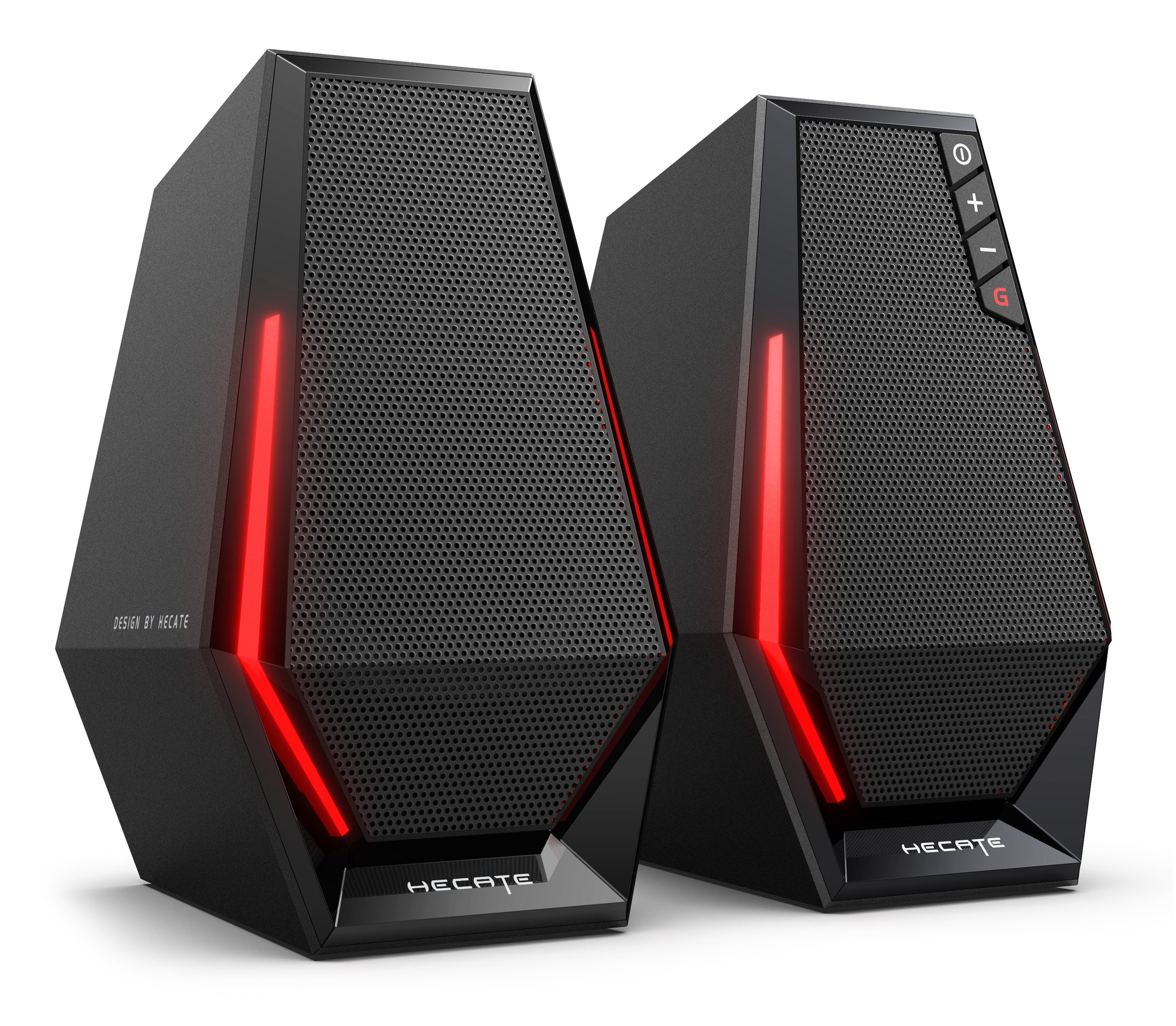Edifier Hecate G1500 SE Red LED Gaming 2.0 Speaker Set - Black