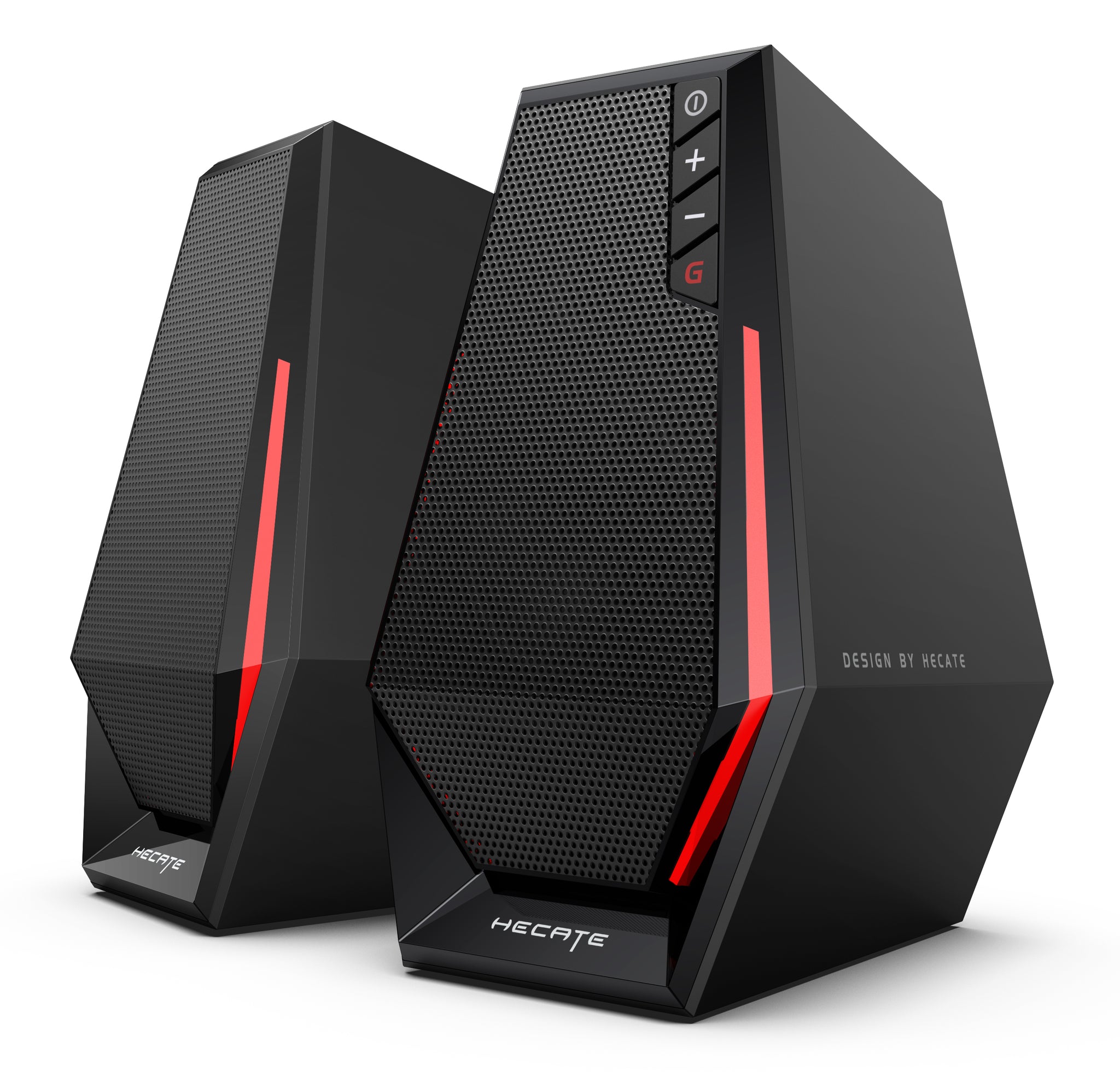 Edifier Hecate G1500 SE Red LED Gaming 2.0 Speaker Set - Black