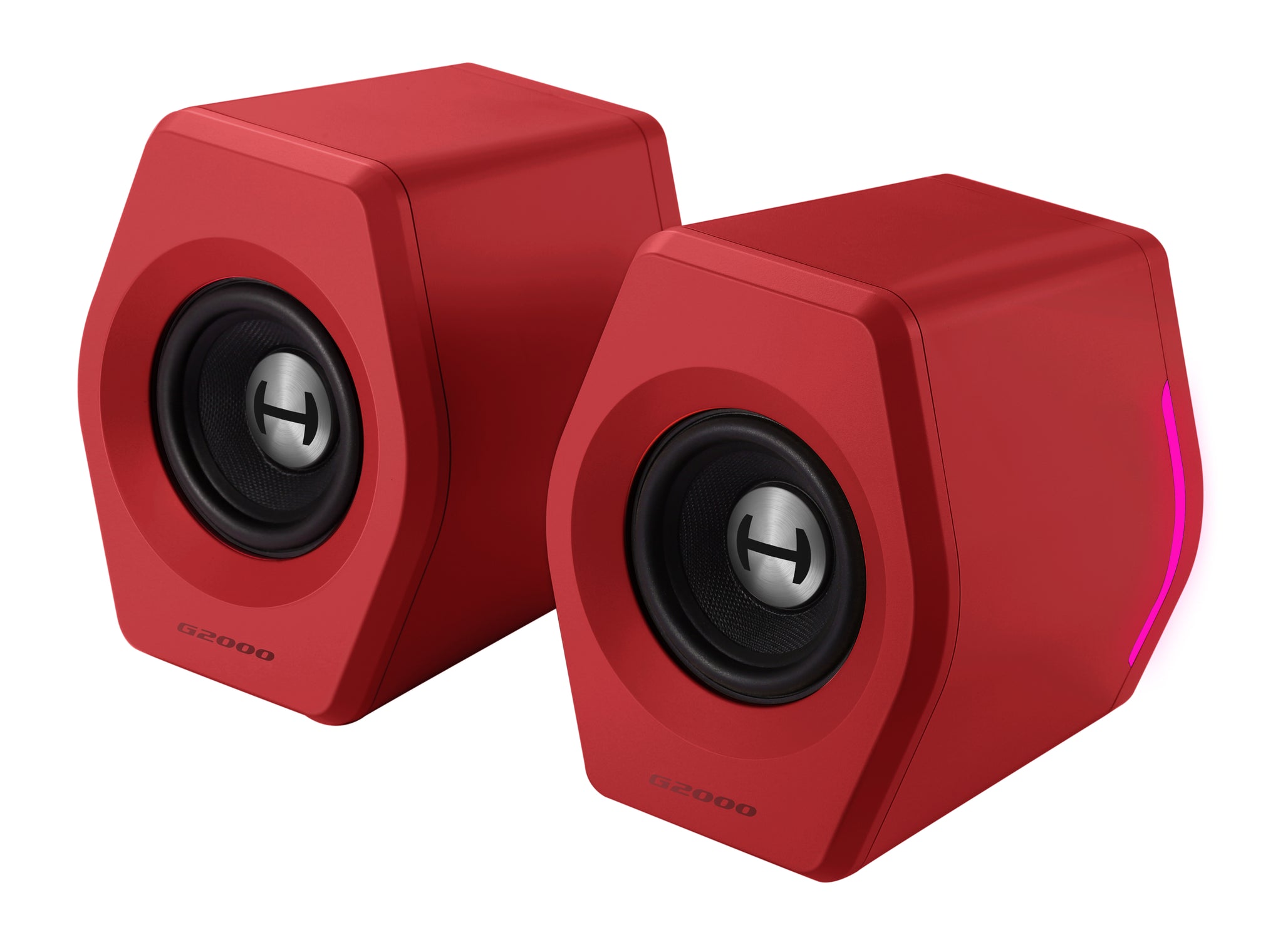 Edifier G2000 Bluetooth 2.0 Gaming Speakers With RGB Lighting - Red