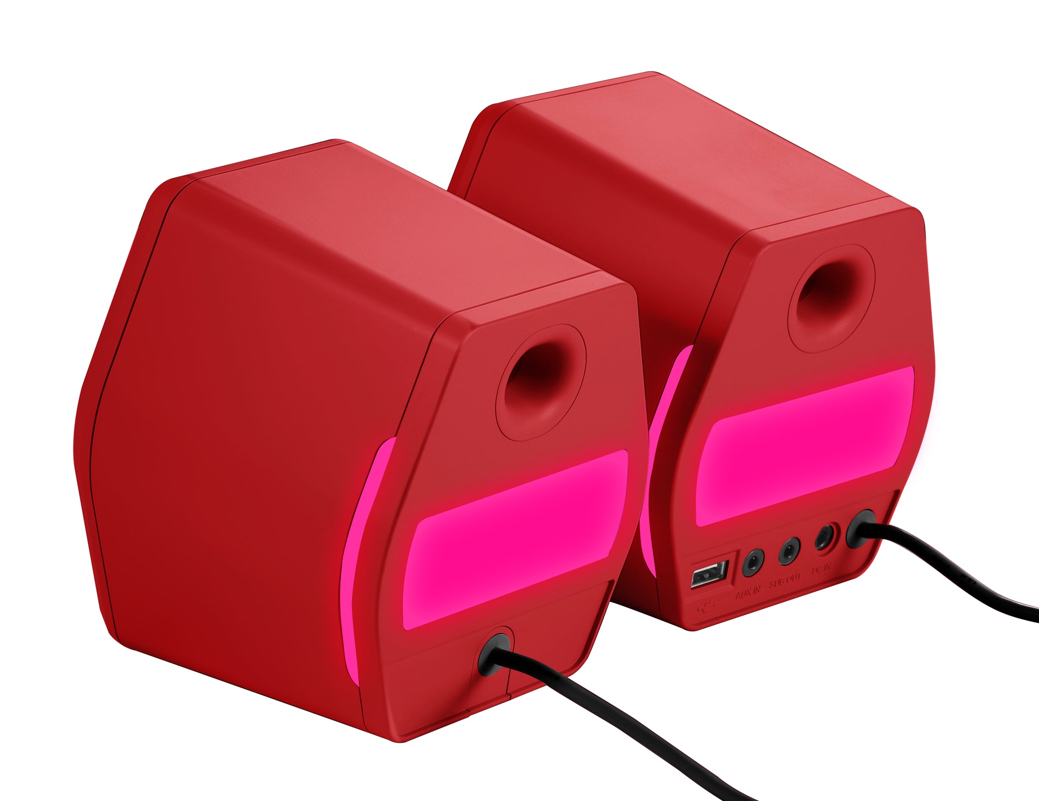 Edifier G2000 Bluetooth 2.0 Gaming Speakers With RGB Lighting - Red