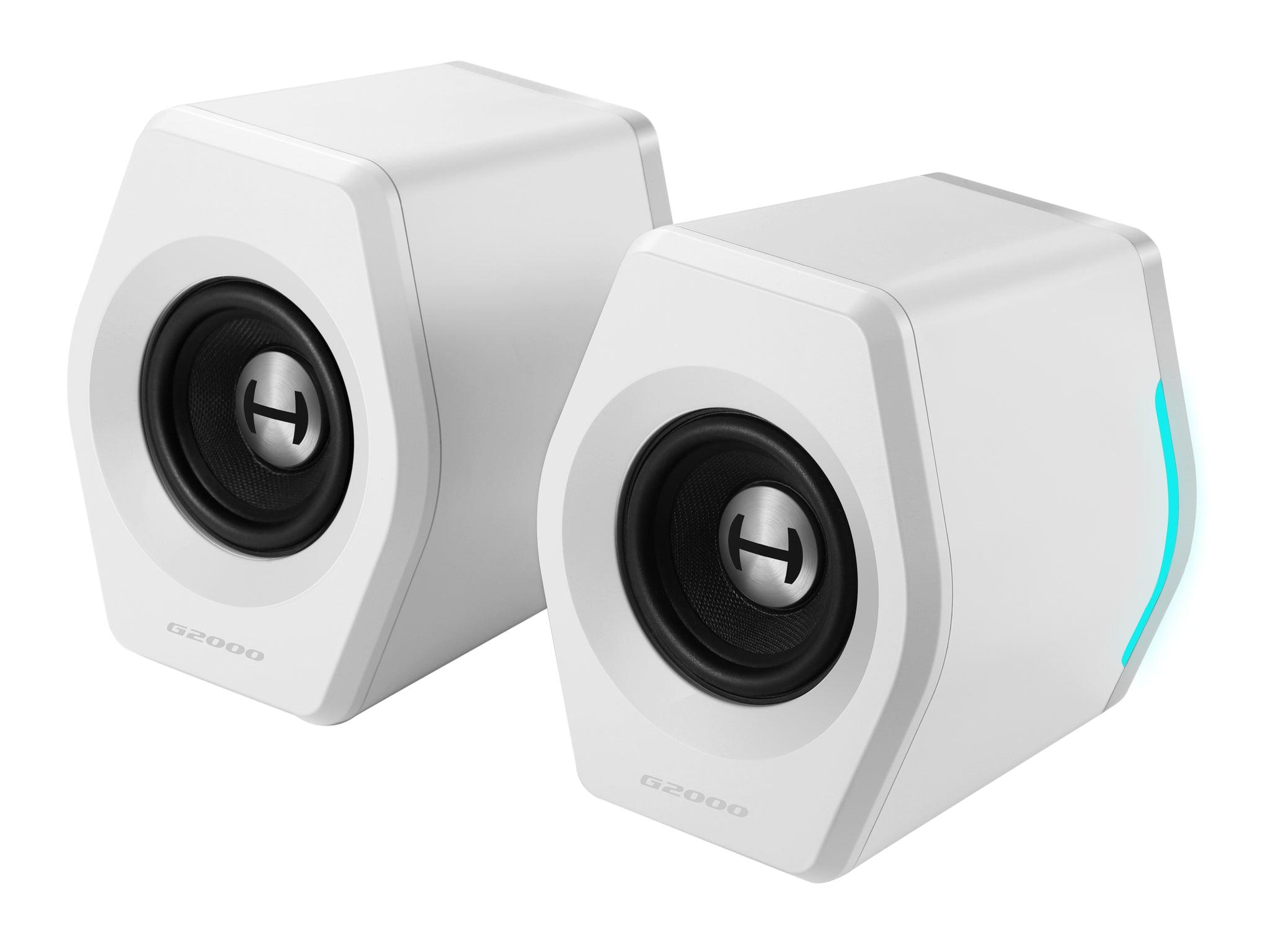Edifier G2000 Bluetooth 2.0 Gaming Speakers With RGB Lighting - White