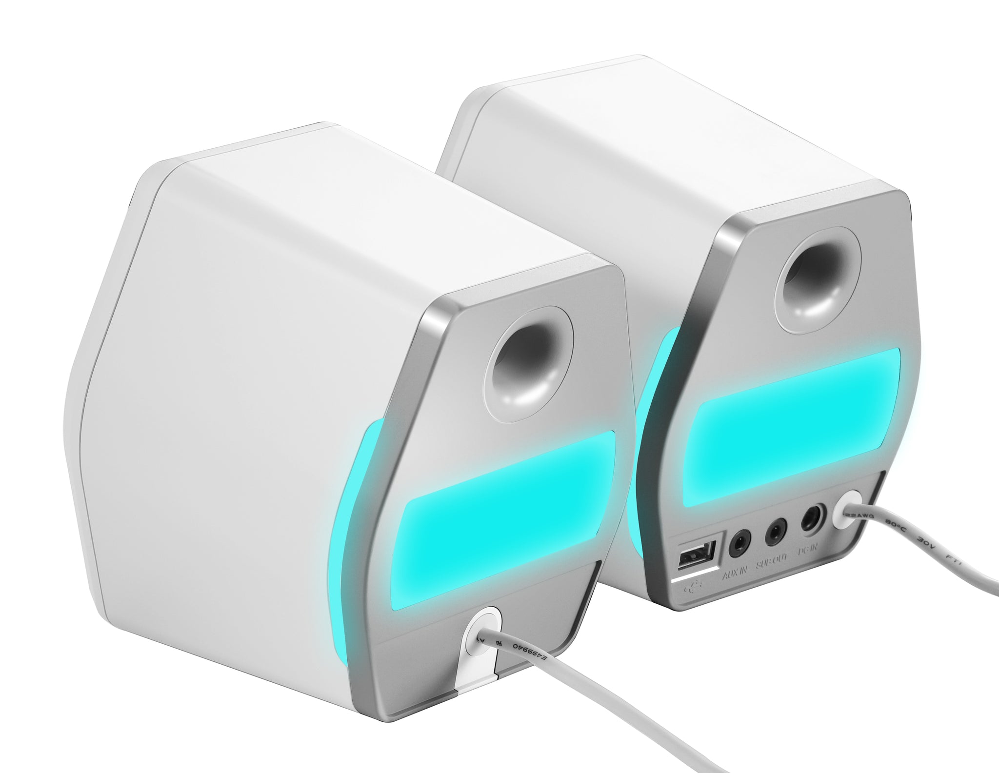 Edifier G2000 Bluetooth 2.0 Gaming Speakers With RGB Lighting - White