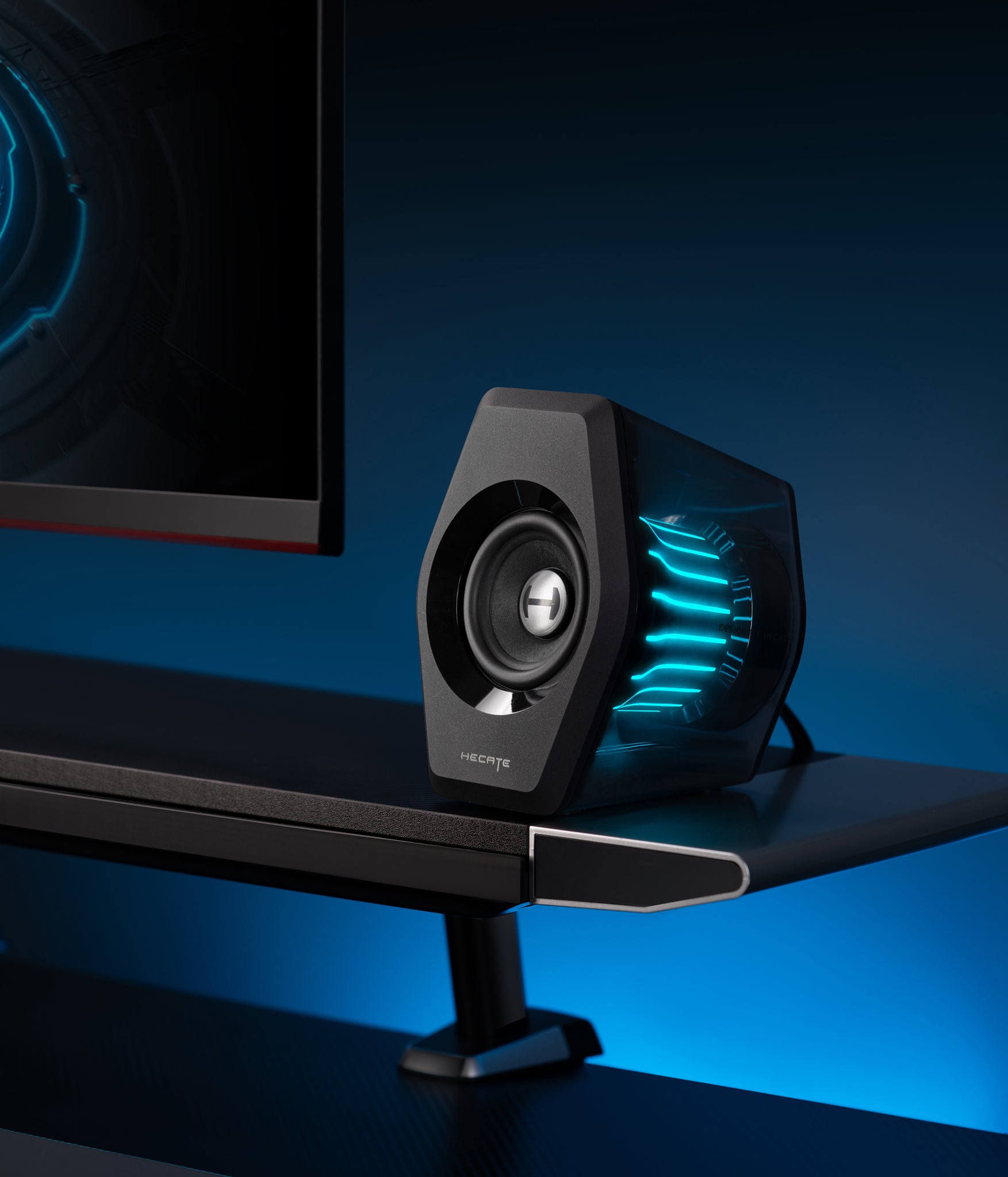 Edifier G2000 PRO 2.0 Bluetooth Gaming Speakers With RGB Lighting - Black