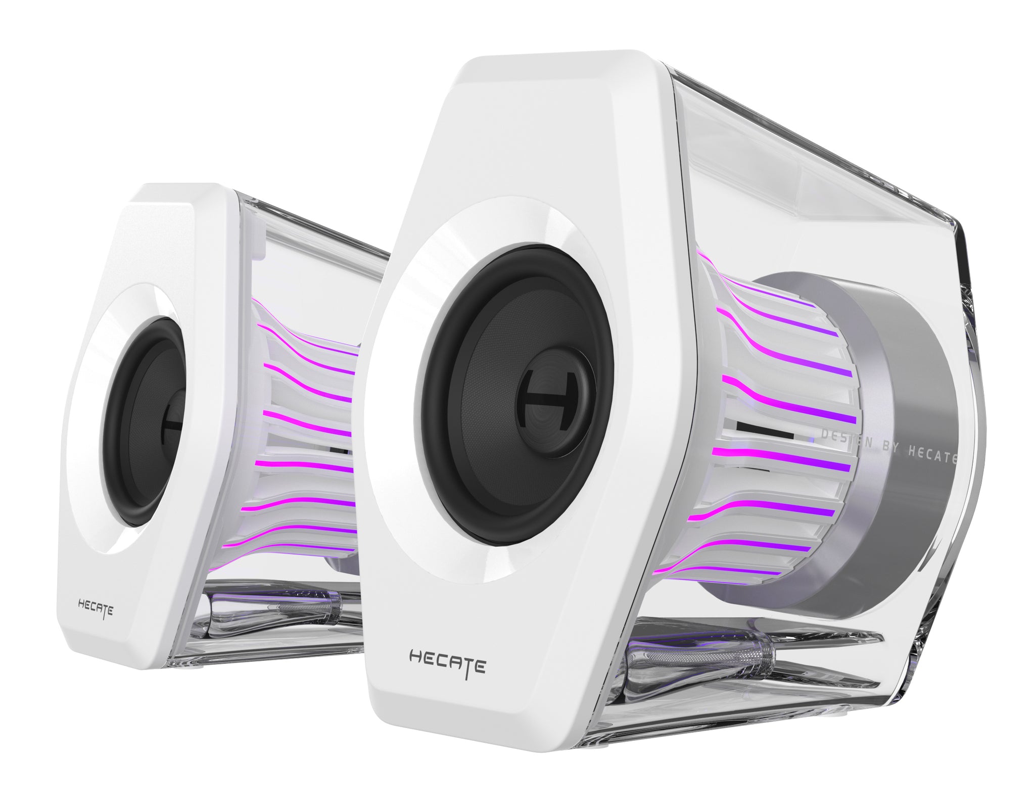Edifier G2000 PRO 2.0 Bluetooth Gaming Speakers With RGB Lighting - White