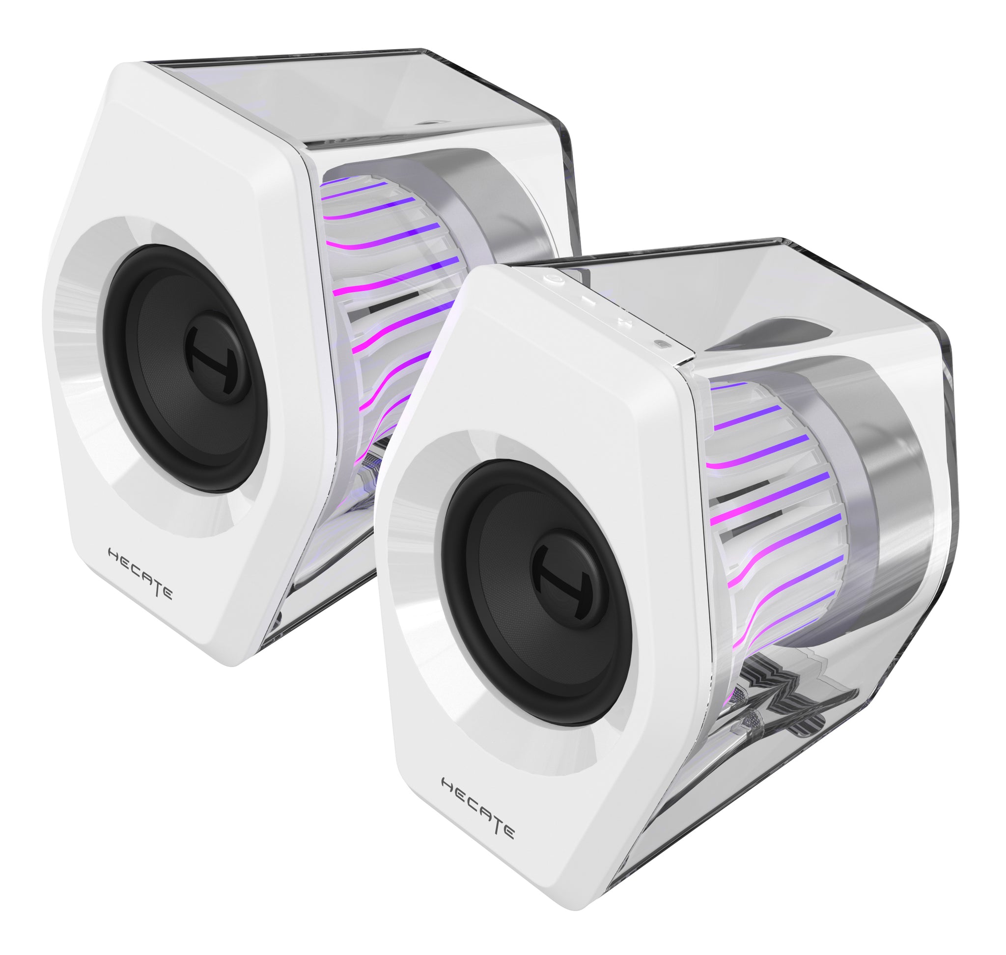 Edifier G2000 PRO 2.0 Bluetooth Gaming Speakers With RGB Lighting - White