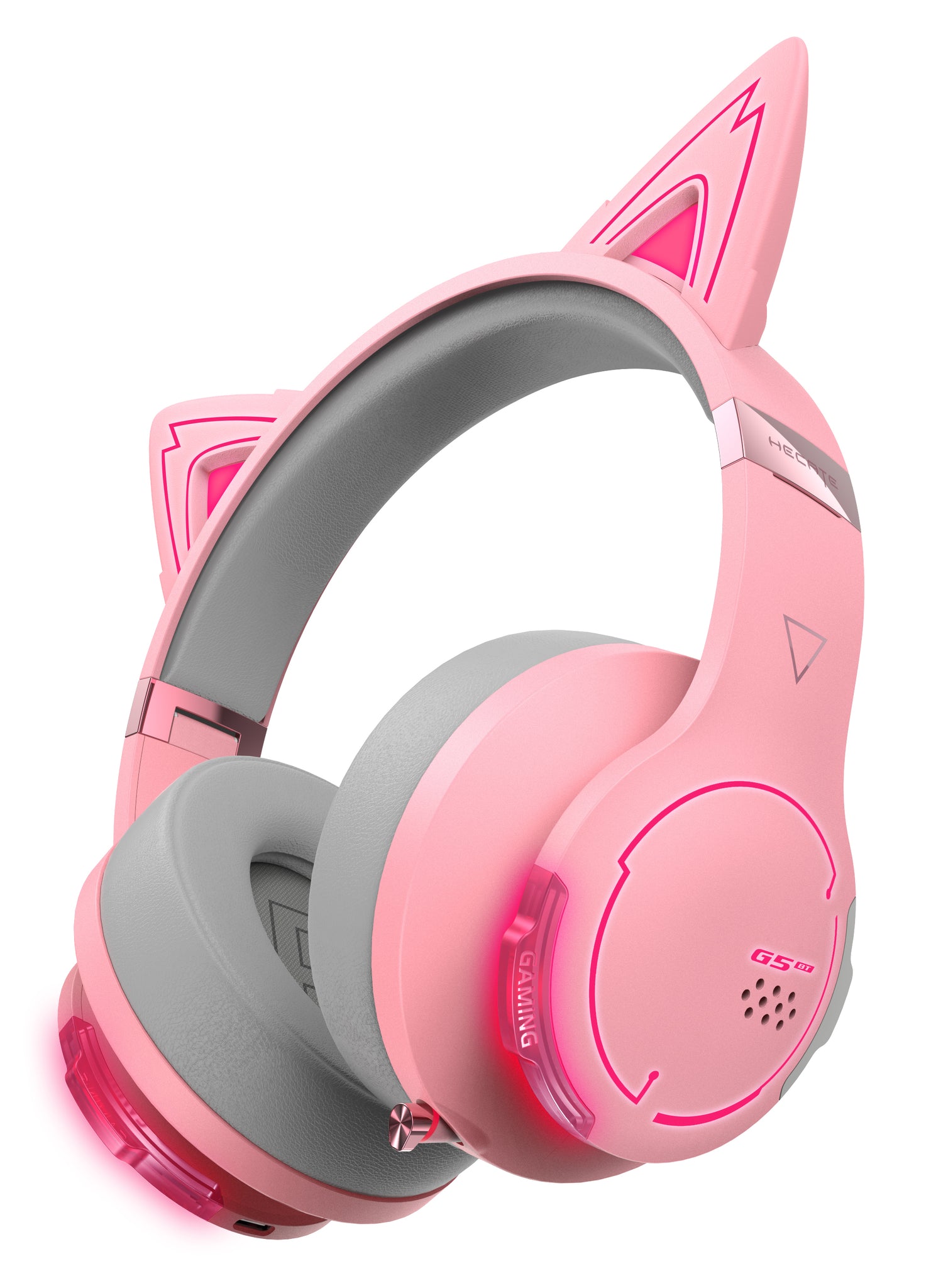 Edifier G5BT Hi-Res Cat Ears Bluetooth Gaming Headset - Pink