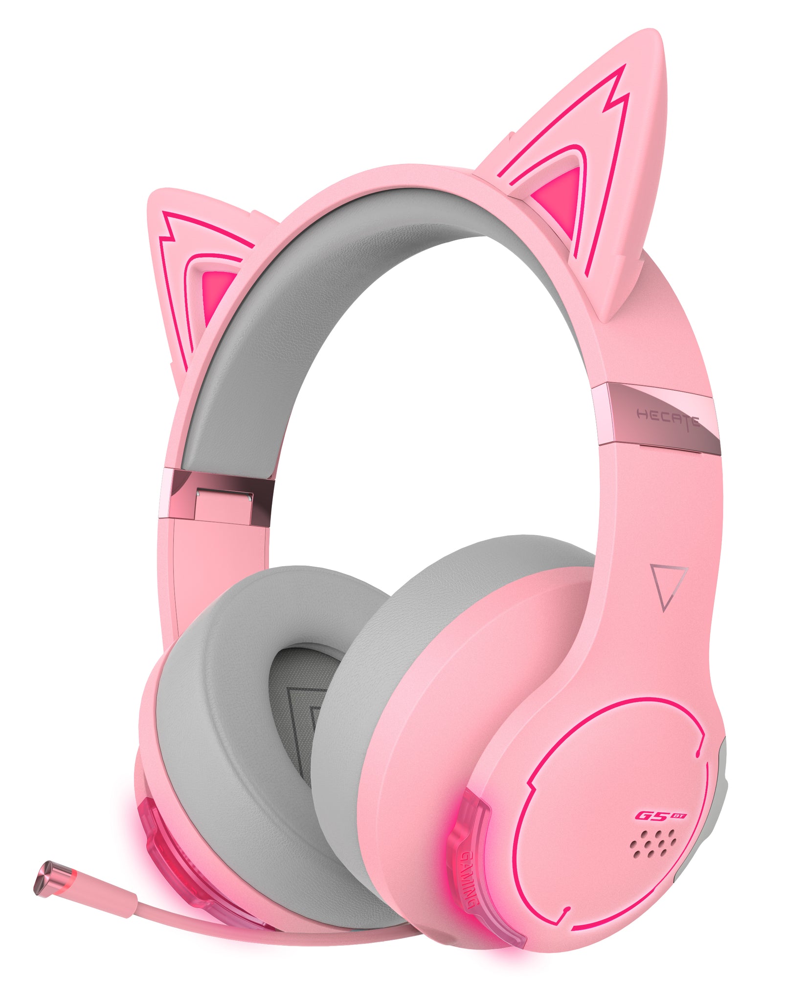 Edifier G5BT Hi-Res Cat Ears Bluetooth Gaming Headset - Pink