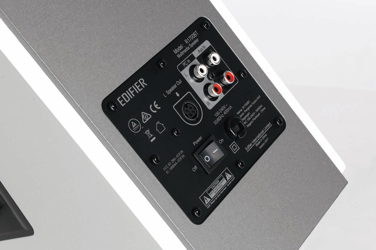Edifier R1700BT Active 2.0 Bluetooth Bookshelf Speaker Set - White