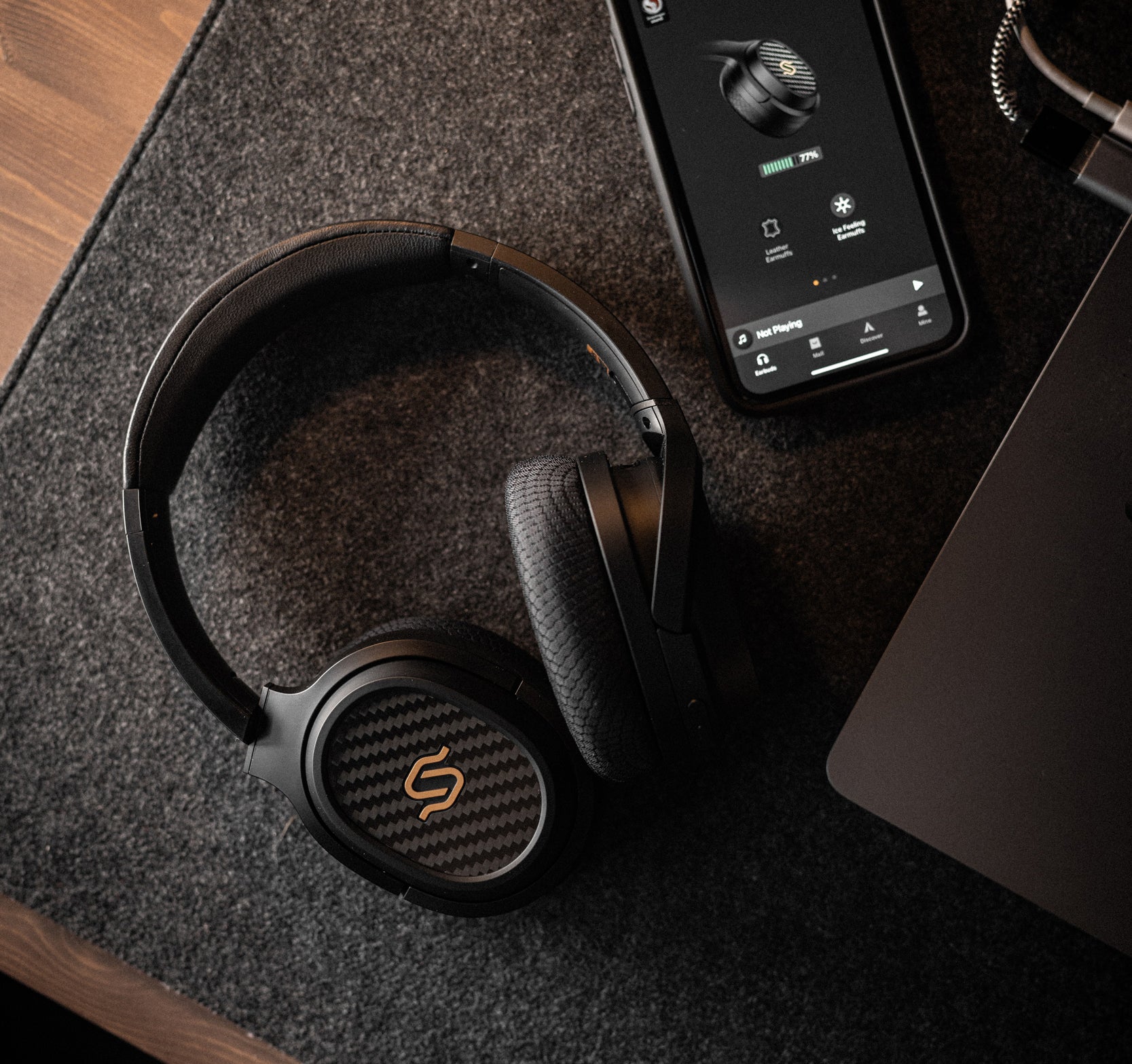Edifier STAX SPIRIT S3 Bluetooth Planar Magnetic Headphones With Microphone, Hi-Res Audio & Snapdragon Sound - Black