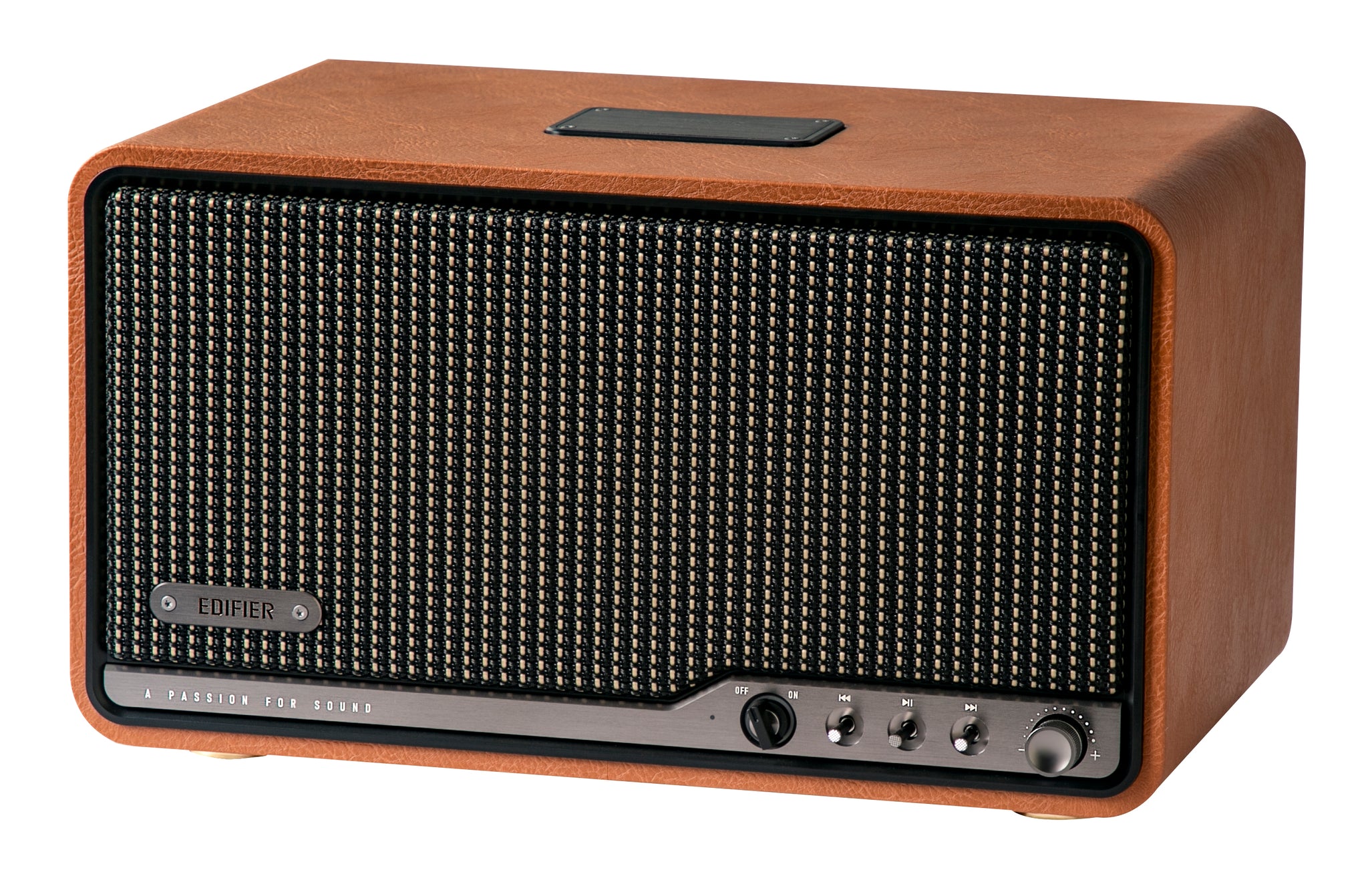 Edifier S300 Tabletop Bluetooth Hi-Res Airplay 2 Speaker - Brown