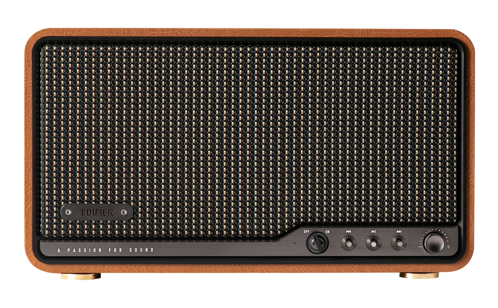 Edifier S300 Tabletop Bluetooth Hi-Res Airplay 2 Speaker - Brown