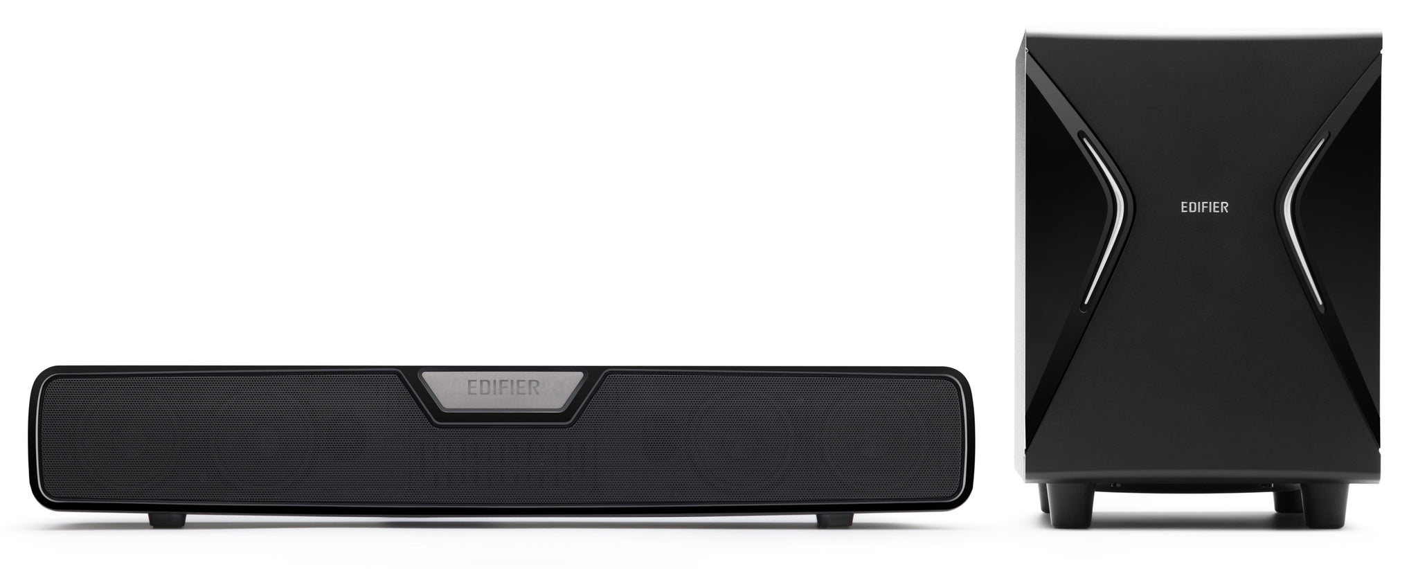 Edifier G7000 Bluetooth Gaming Soundbar With Wireless Subwoofer & RGB Lighting - Black