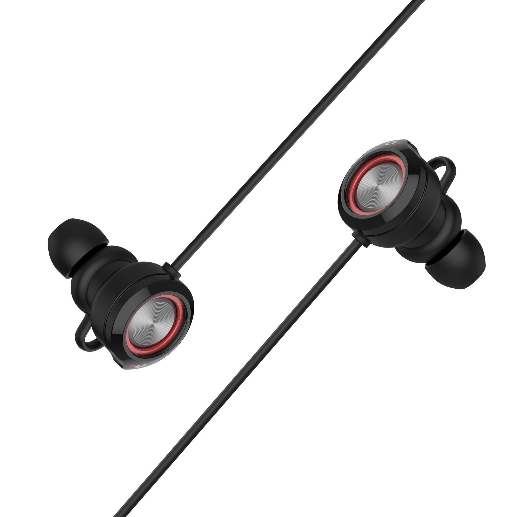 Edifier GM3SE In-Ear Gaming Earphones With Detachable Microphone For PC / Android / IOS & PS4 - Black / Red