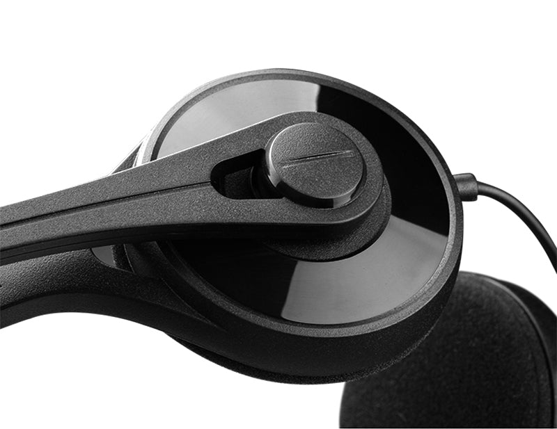 Edifier K550 PC / Laptop / Computer Wired 3.5mm Headset With Microphone - Black