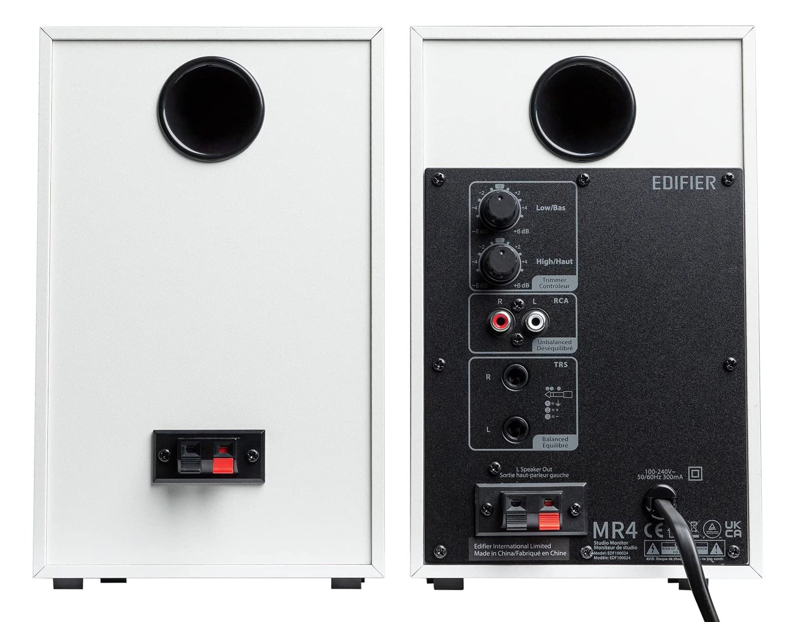 Edifier MR4 2.0 Monitor Reference Speaker System - White