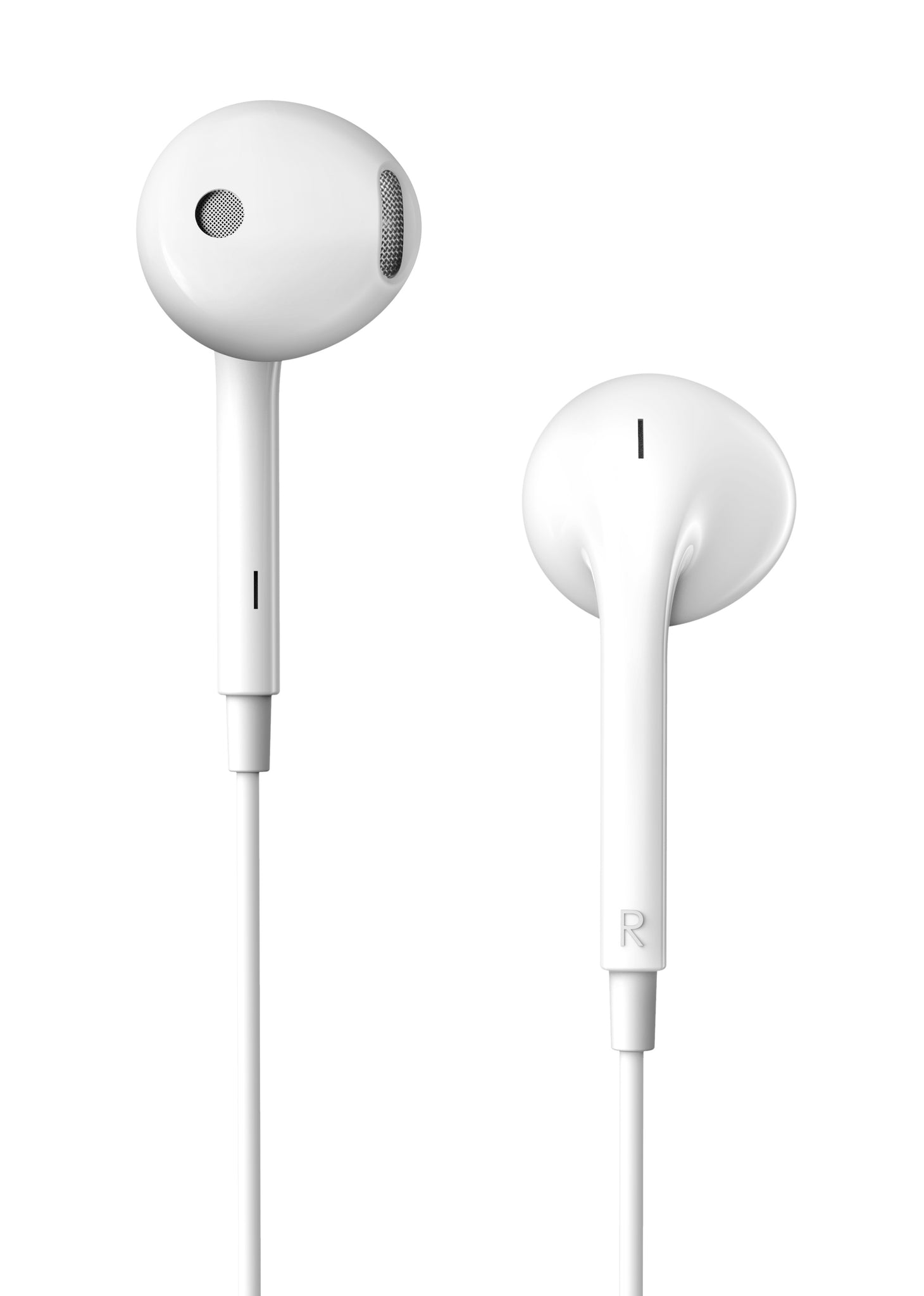 Edifier P180 Plus Semi-In-Ear Earphones With Microphone  - White