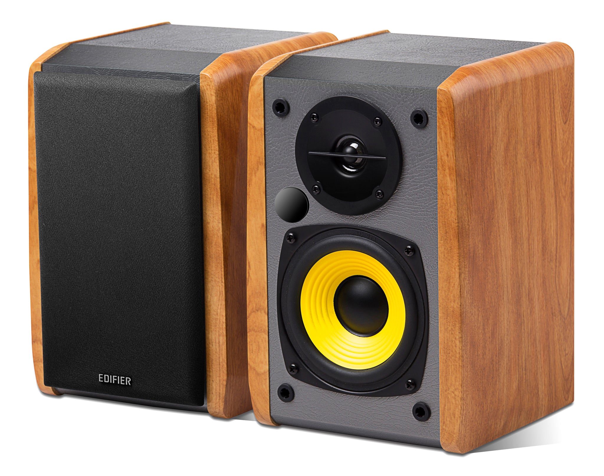 Edifier R1010BT Active 2.0 Bluetooth Bookshelf Speaker Set - Brown