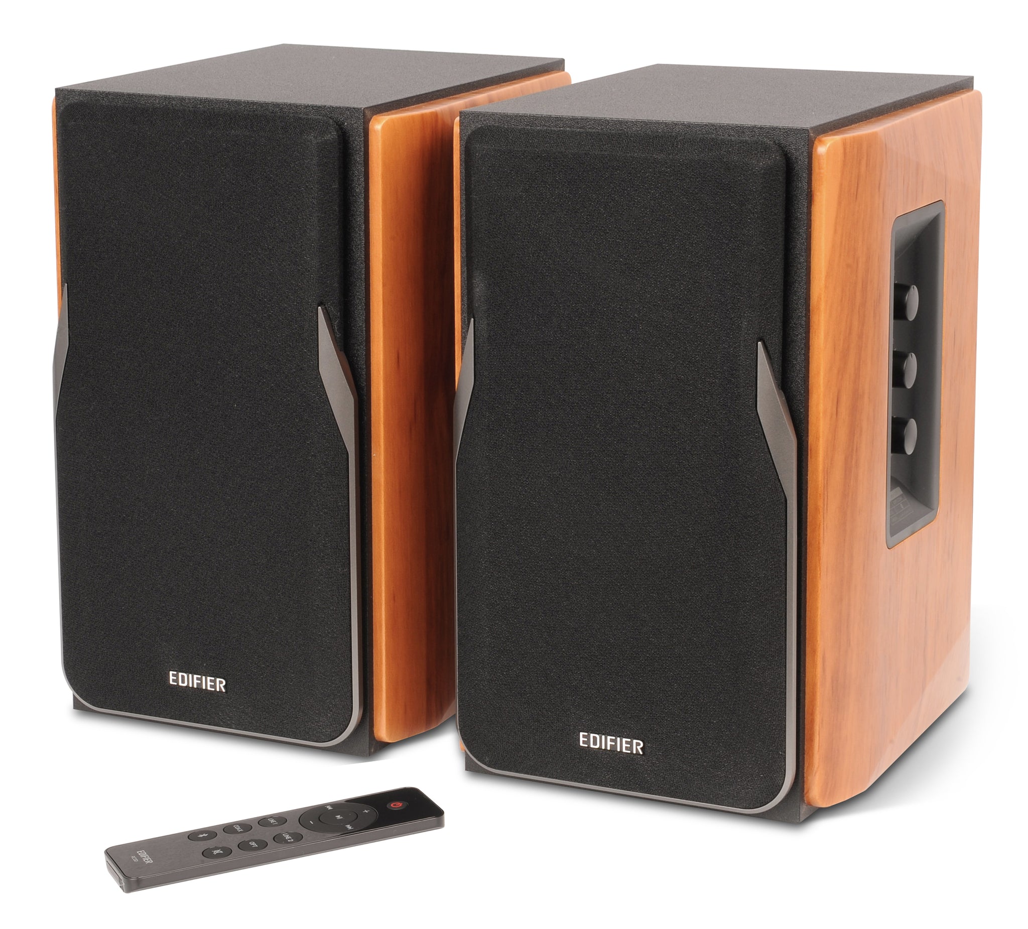 Edifier R1380DB Active 2.0 Professional Bluetooth Bookshelf Speaker Set - Brown