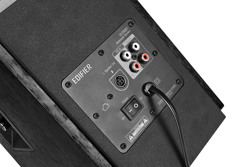 Edifier R1700BT Active 2.0 Bluetooth Bookshelf Speaker Set - Black