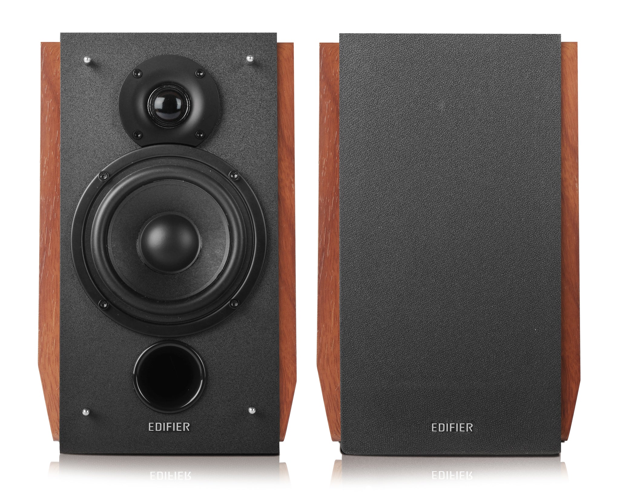Edifier R1700BTS Active 2.0 Bluetooth Bookshelf Speaker Set - Brown