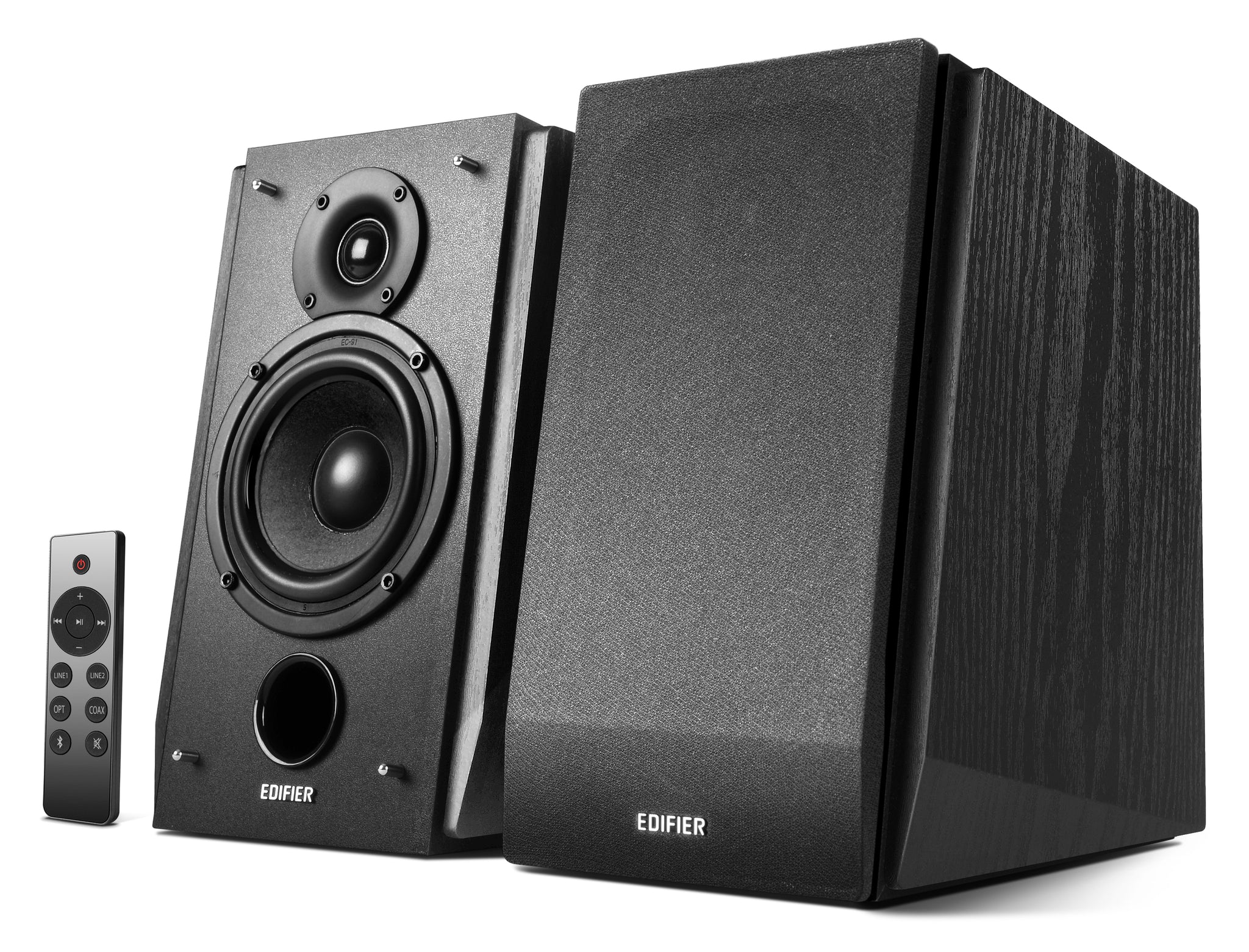 Edifier R1855DB Active 2.0 Bluetooth Bookshelf Speaker Set - Matte Black