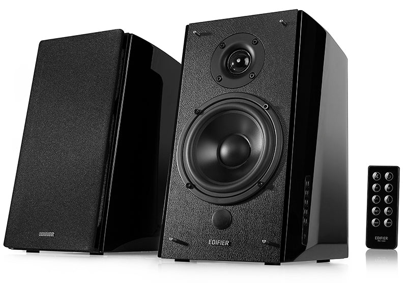 Edifier R2000DB Active 2.0 Bluetooth Bookshelf Speaker Set - Gloss Bla ...