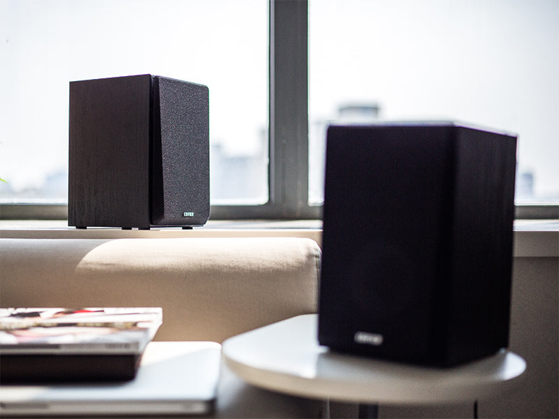 Edifier R980T Active 2.0 Bookshelf Speaker Set - Black