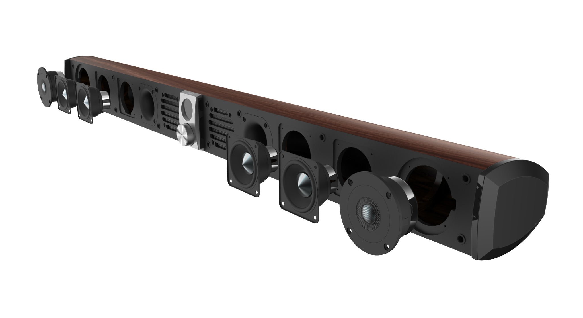Edifier S70DB Bluetooth, Optical & AUX Home Entertainment Sound Bar & Wireless Subwoofer - Brown