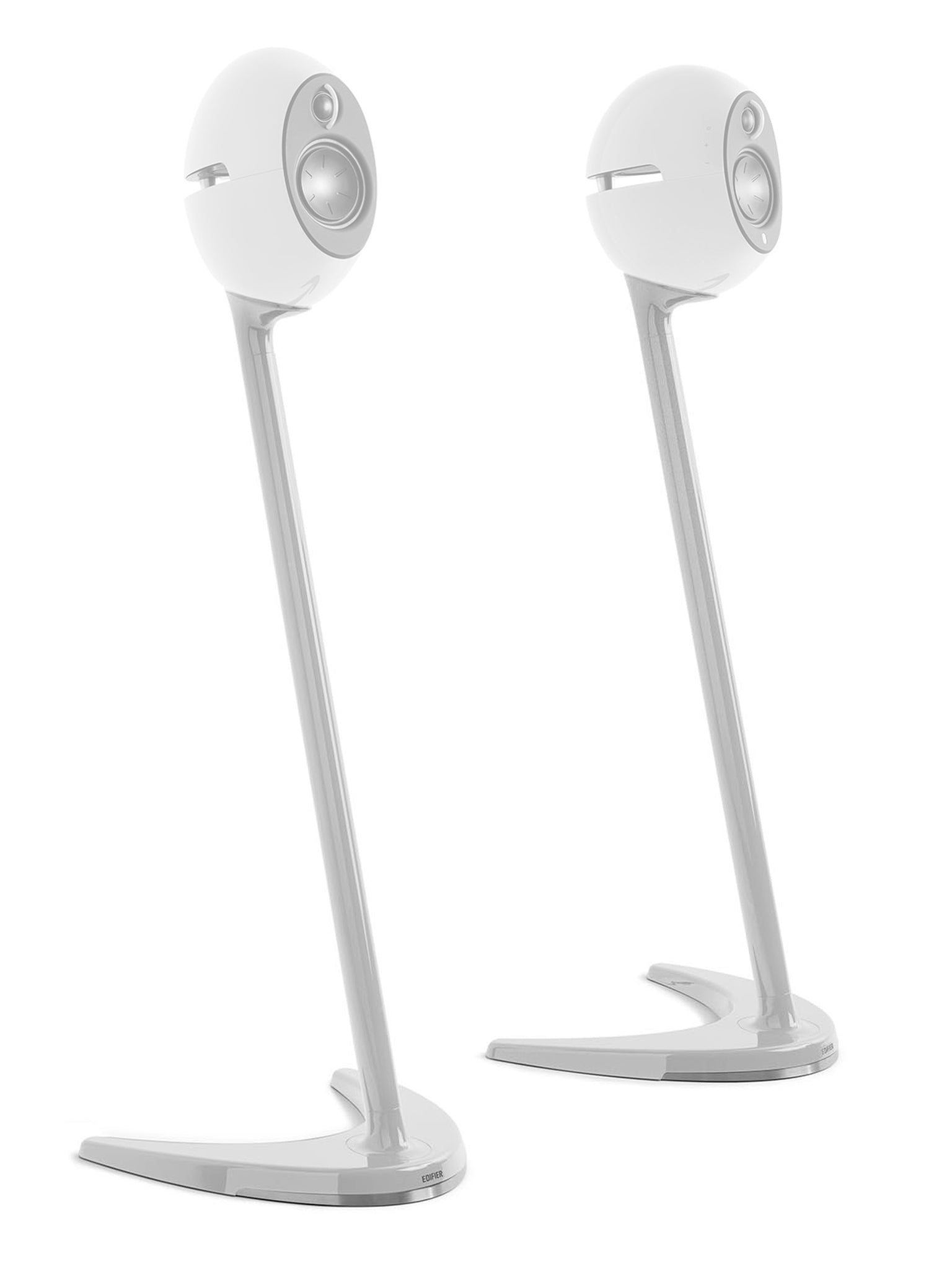 Edifier SS01C E25HD Pair Of Speaker Stands ONLY - Gloss White