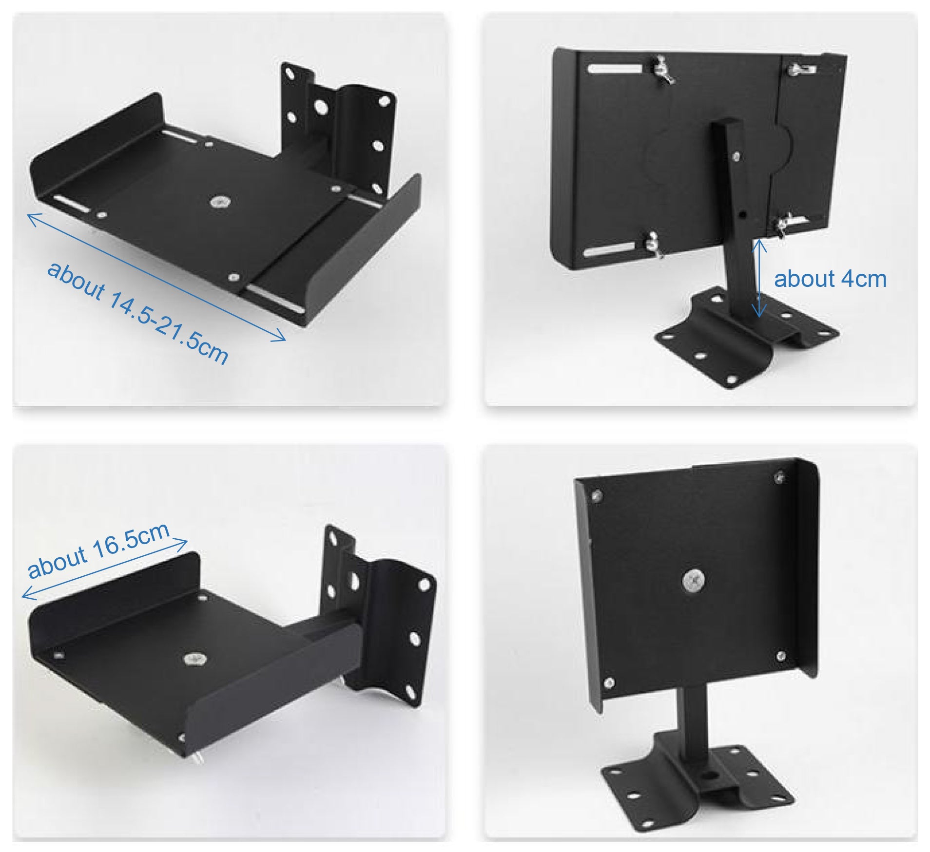 Edifier SS05 Speaker Wall Mount Brackets - Set Of 2 - Black