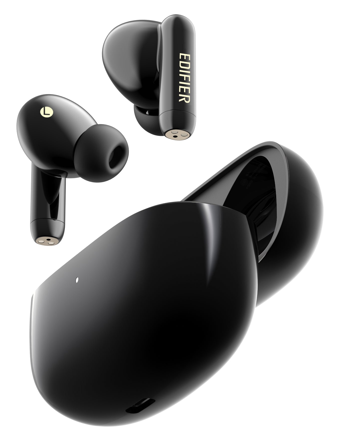 Edifier TWS330 NB True Wireless Stereo Earbuds With Active Noise Cancellation - Black