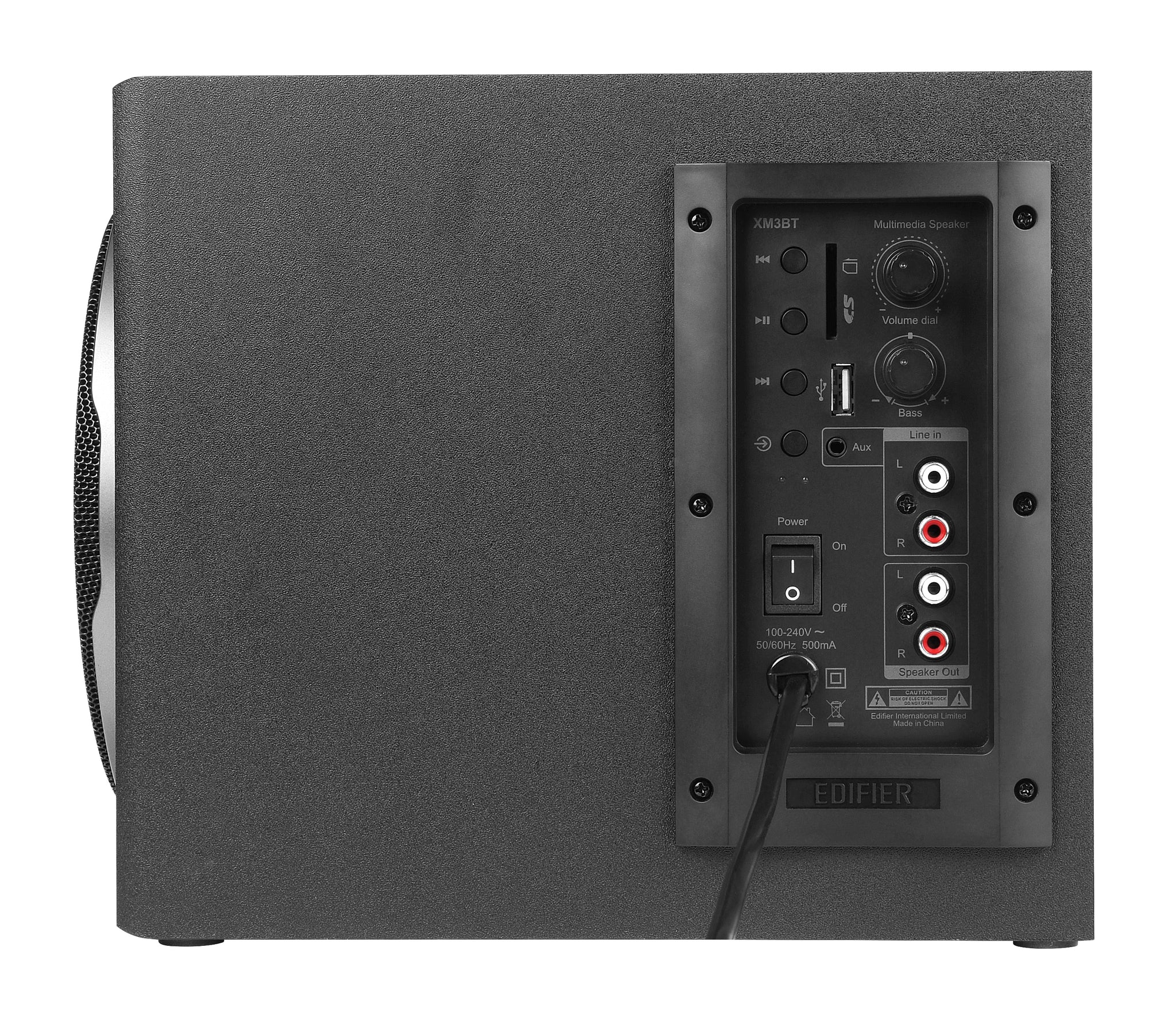 Edifier XM3BT 2.1 Multimedia Bluetooth Speaker System - With USB & SD Card Inputs - Black